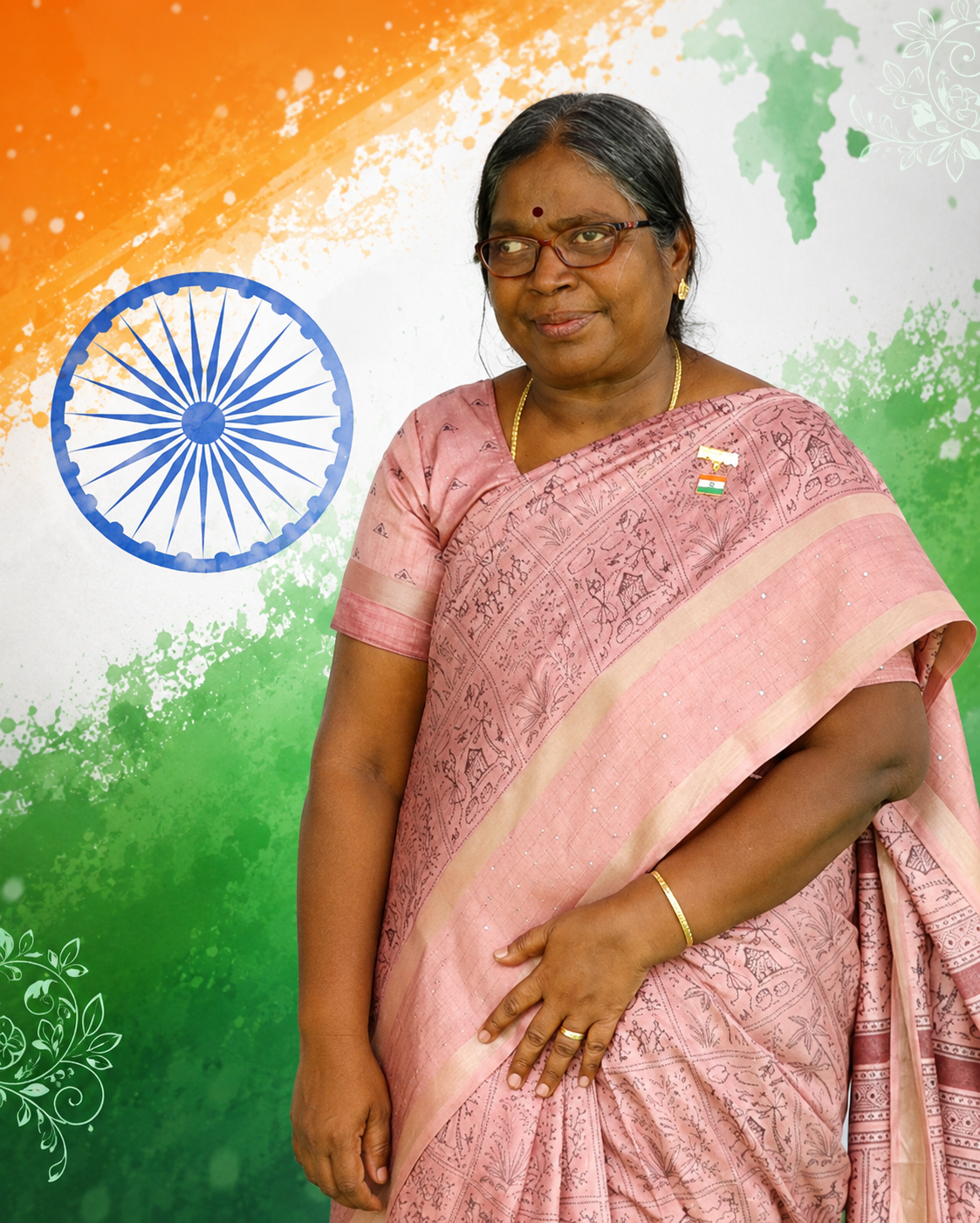 Mrs. Vasanthi Elampuranam, Lady Correspondent